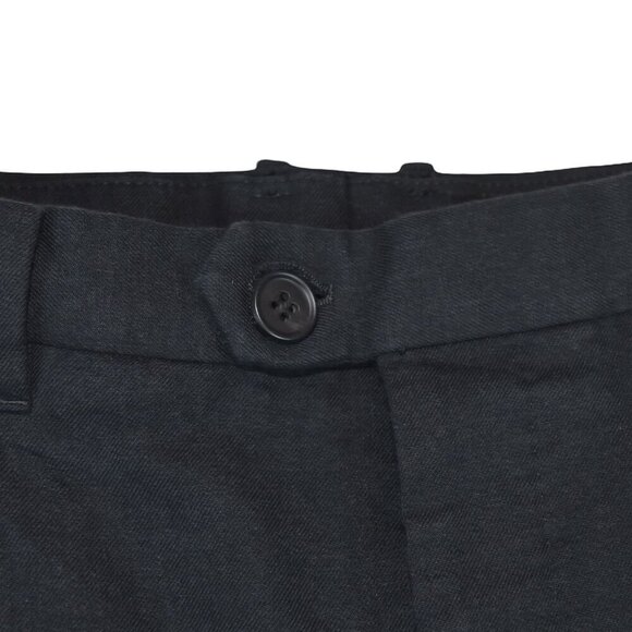 *Flaw* Saints Women Pants 32 Tallis Trouser Charcoal Wool Blend Tapered Ankle - Picture 3 of 10